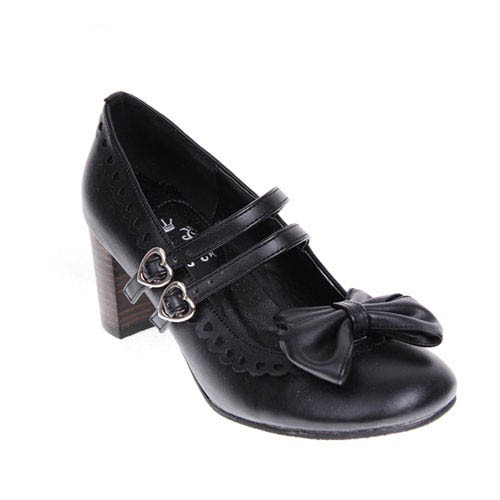 image_black_2.5_heel_high_beautiful_synthetic_leather_point_toe_bow_platform_girls_lolita_shoes04