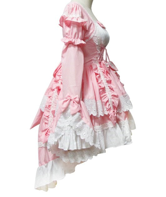 image_pink_long_sleeves_cotton_cosplay_maid_costume2