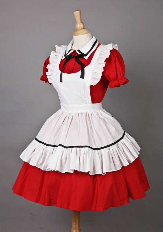 image_red_short_sleeves_lovely_cosplay_maid_costume2